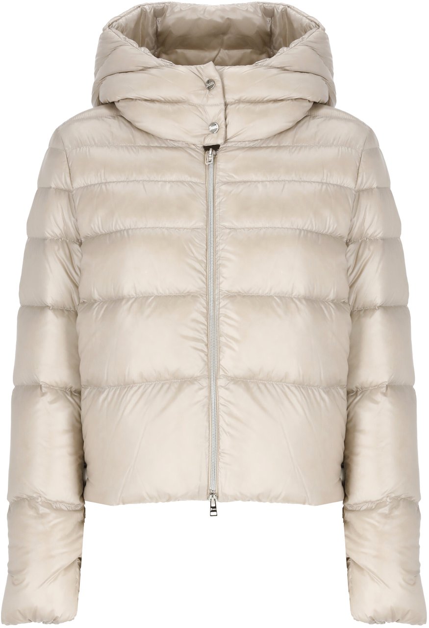 Herno Coats Beige Beige