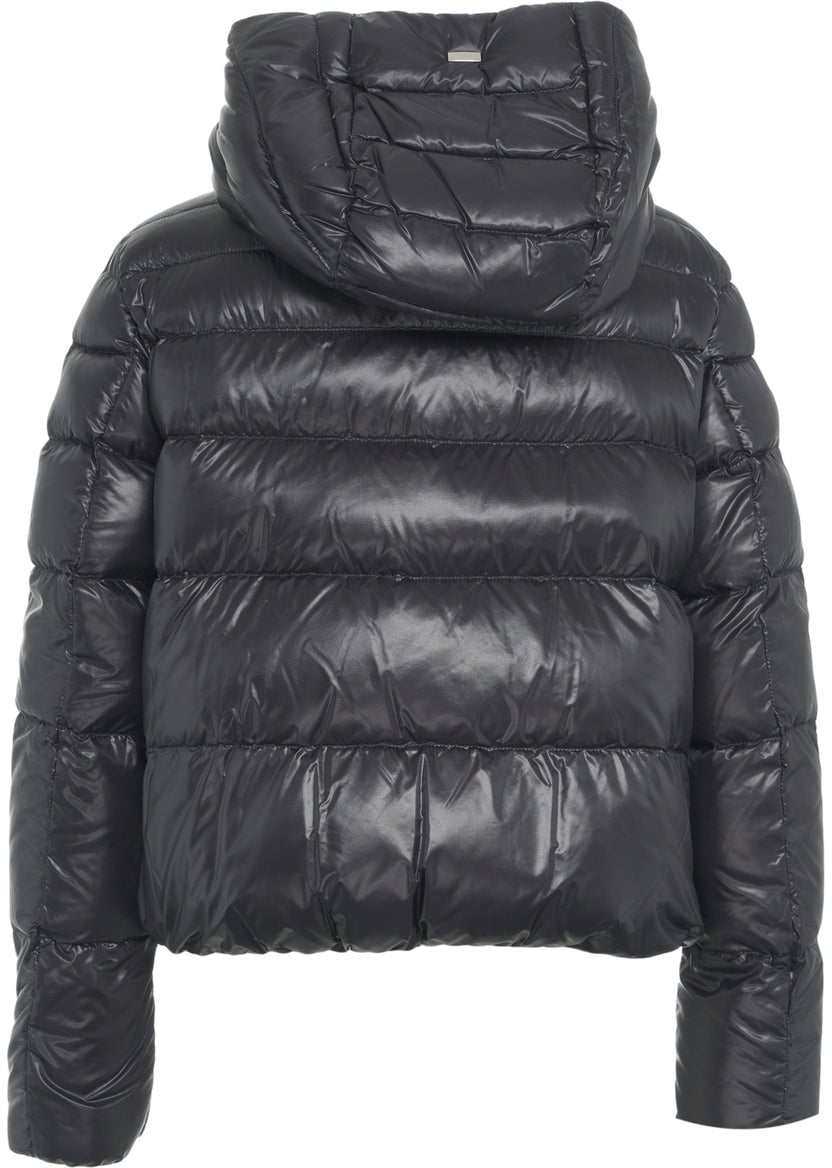 Herno Short down jacket Zwart
