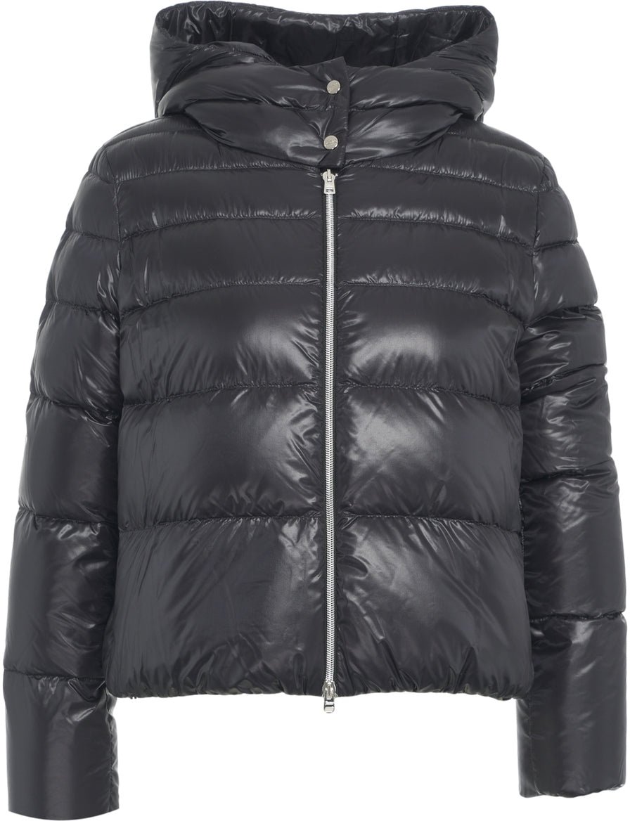 Herno Short down jacket Zwart