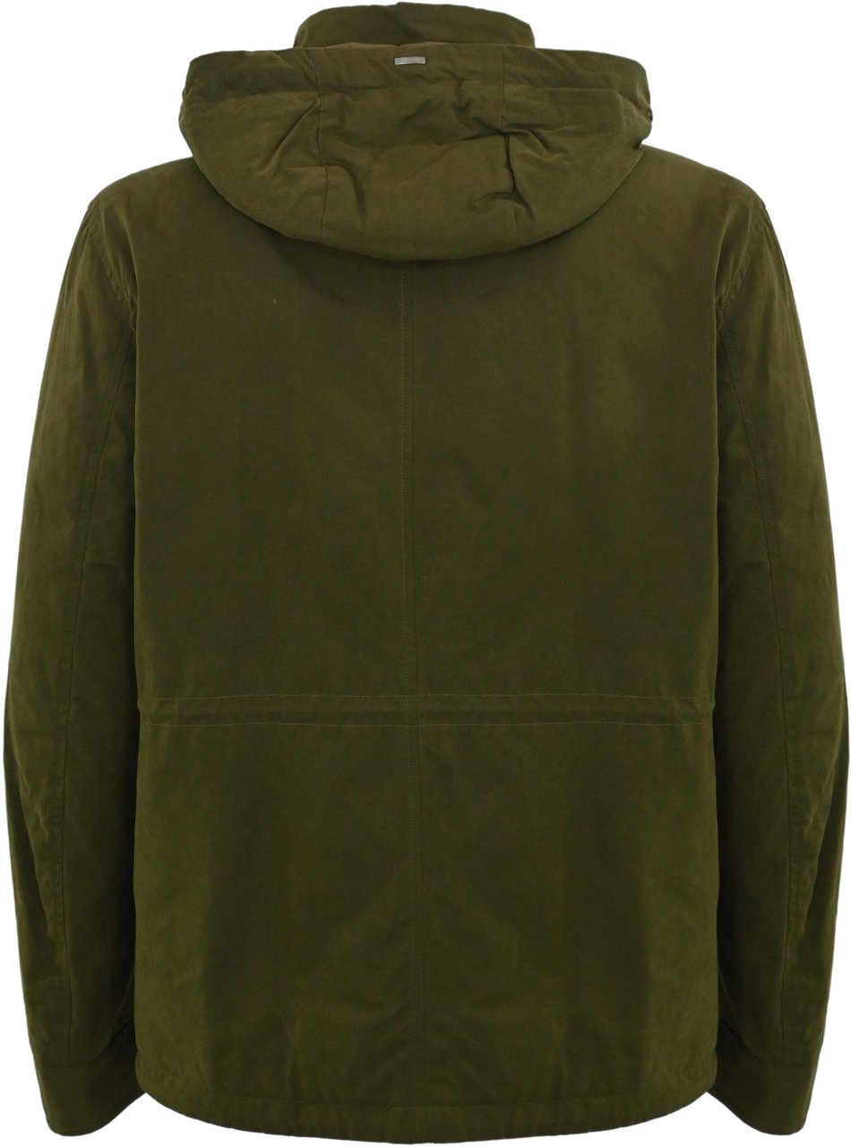 Herno Coats Military Groen