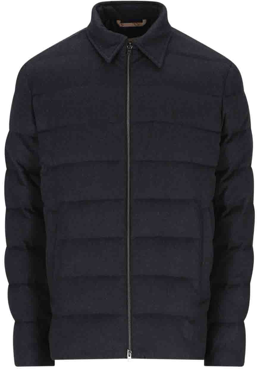 Herno Coats Blue Blauw