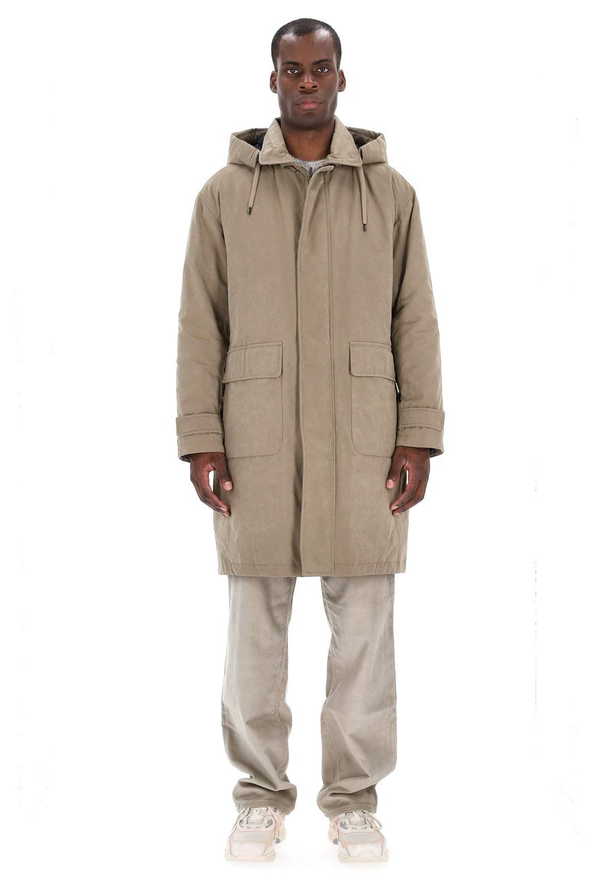Herno Sub Zero Line Padded Down Parka Groen
