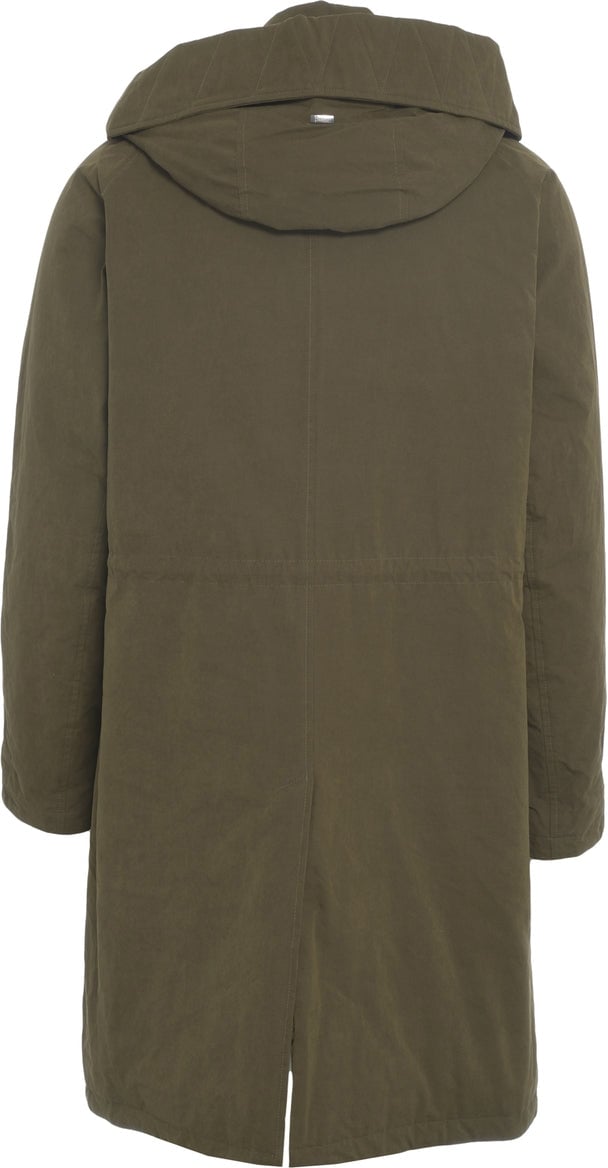 Herno Parka with hood Groen