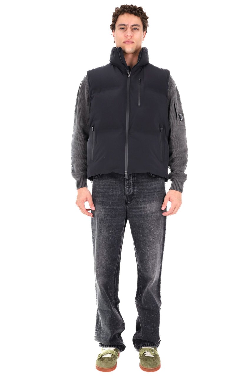 Herno Functional Wardrobe Down Padded Gilet Zwart