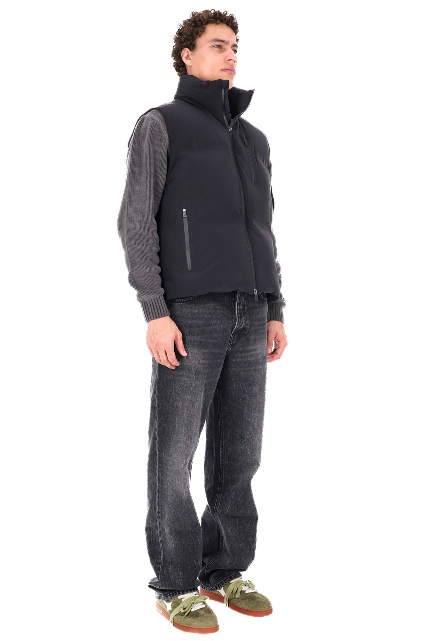 Herno Functional Wardrobe Down Padded Gilet Zwart