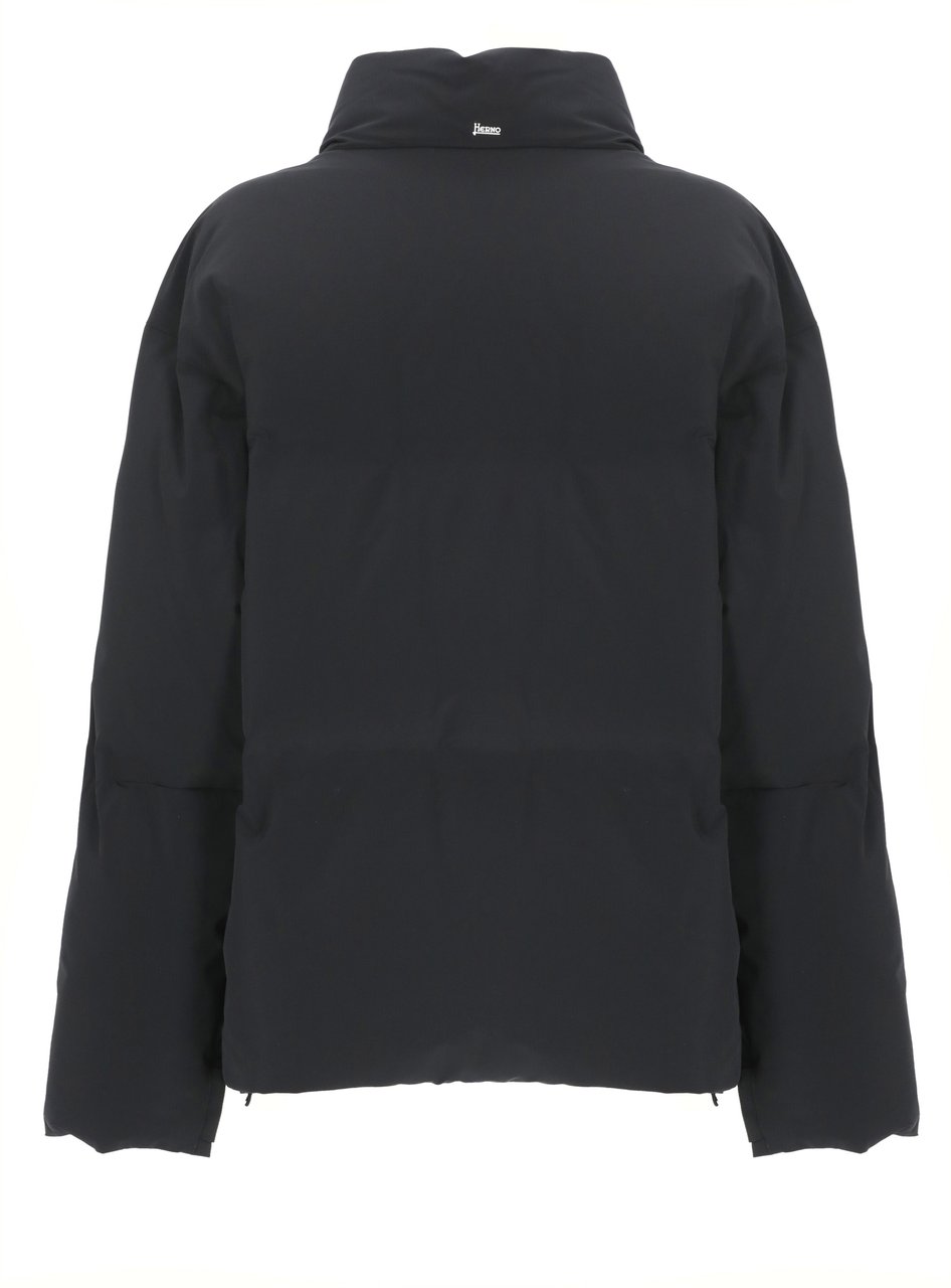 Herno Coats Black Zwart