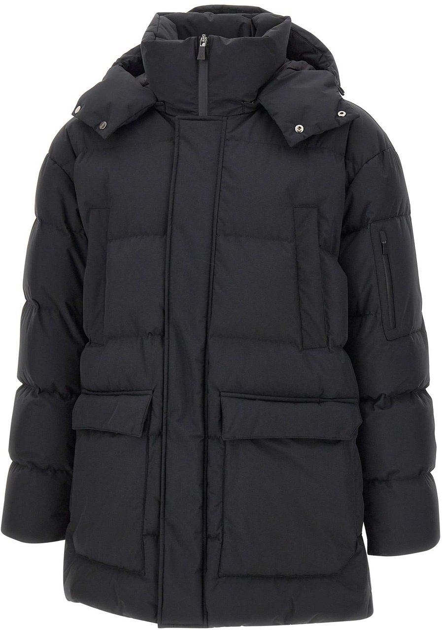 Herno Coats Black Zwart