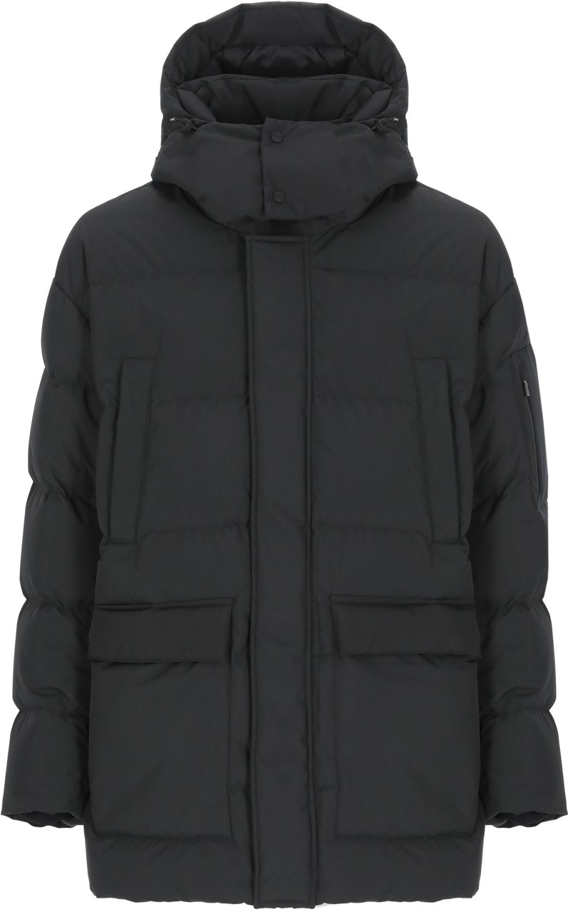 Herno Coats Black Zwart