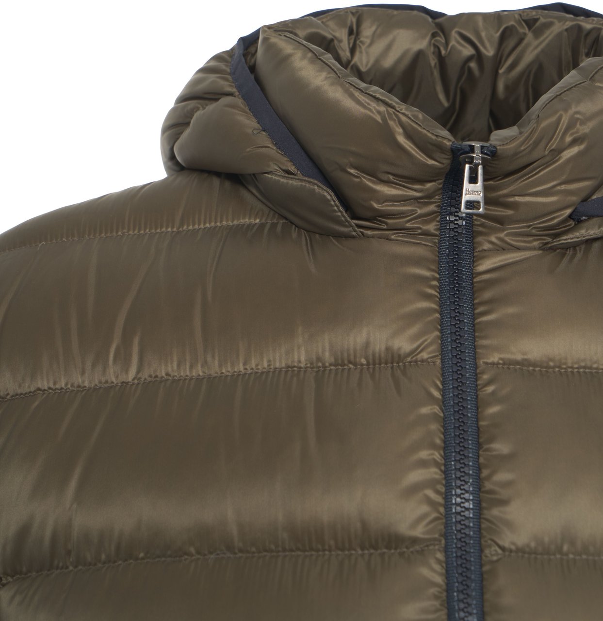 Herno Quilted down jacket Groen