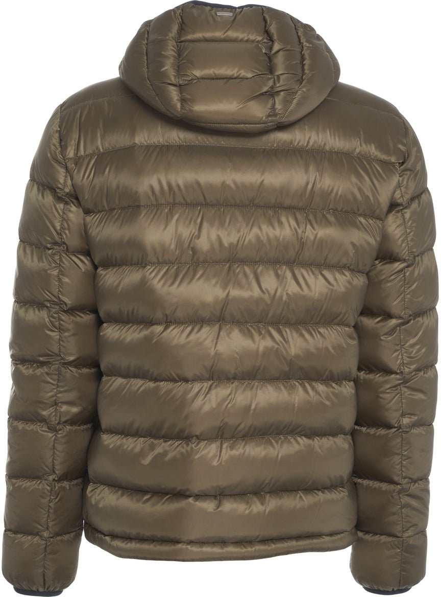 Herno Quilted down jacket Groen