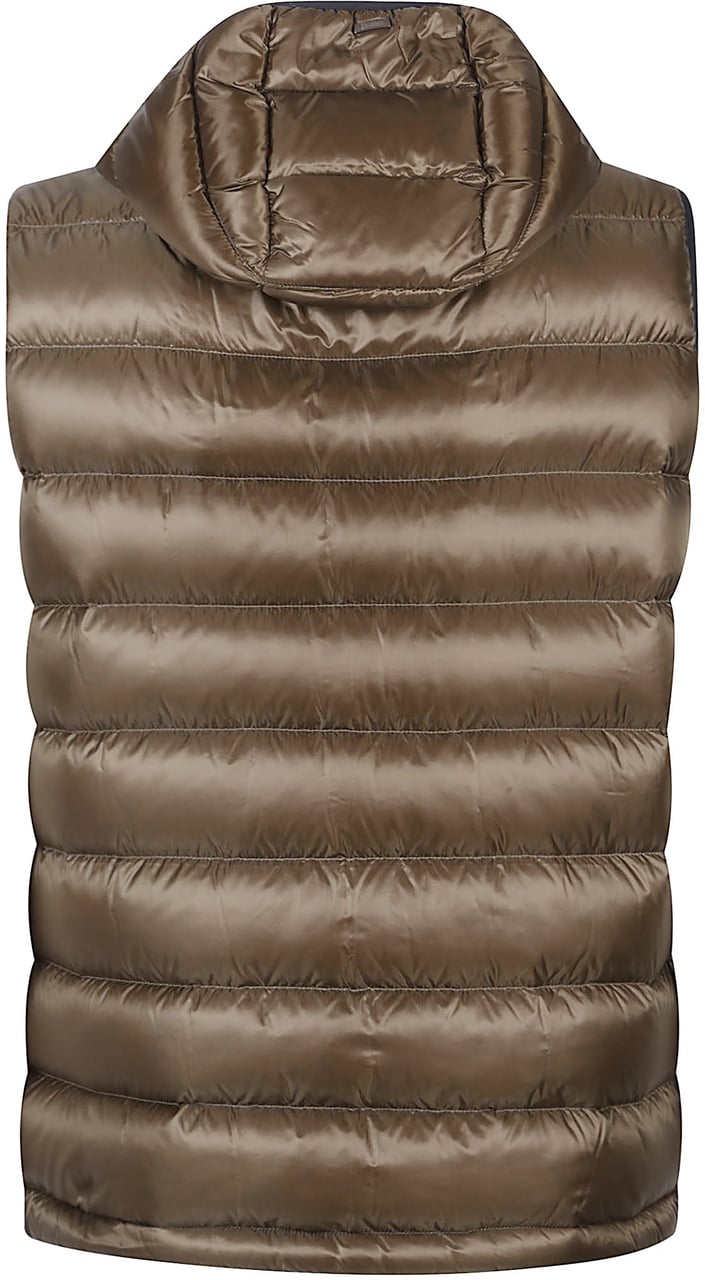 Herno Down Vest Green Groen