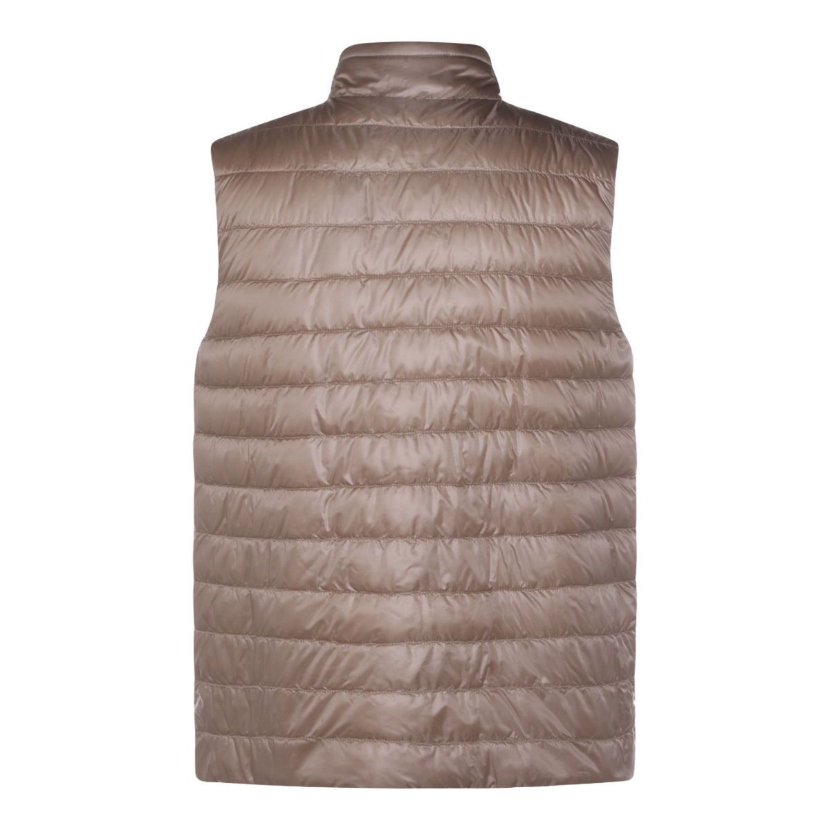 Herno Tailored Men's Coat with Structured Fit and Clean Lines Bruin