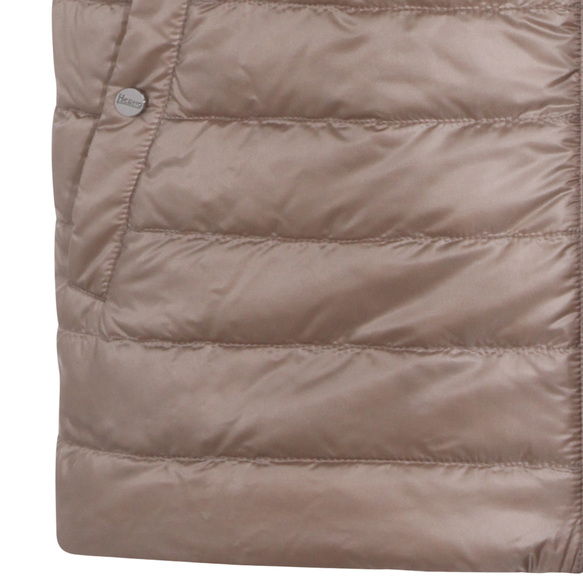 Herno Tailored Men's Coat with Structured Fit and Clean Lines Bruin