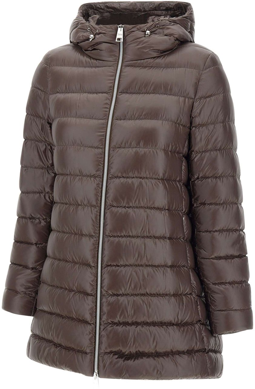 Herno Coats Brown Bruin