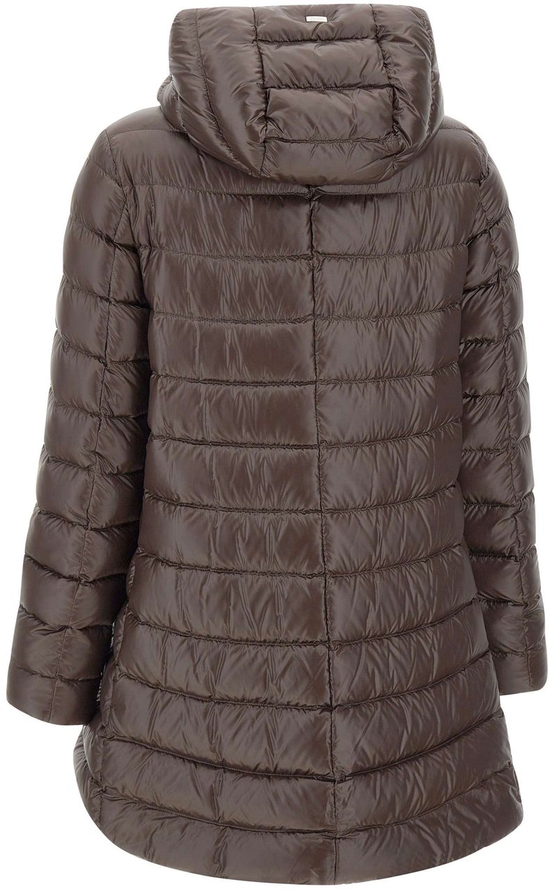Herno Coats Brown Bruin