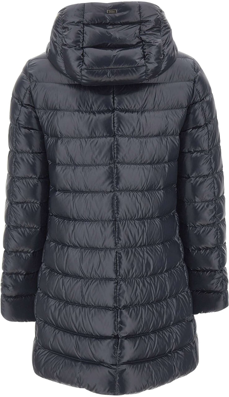 Herno Coats Blue Navy