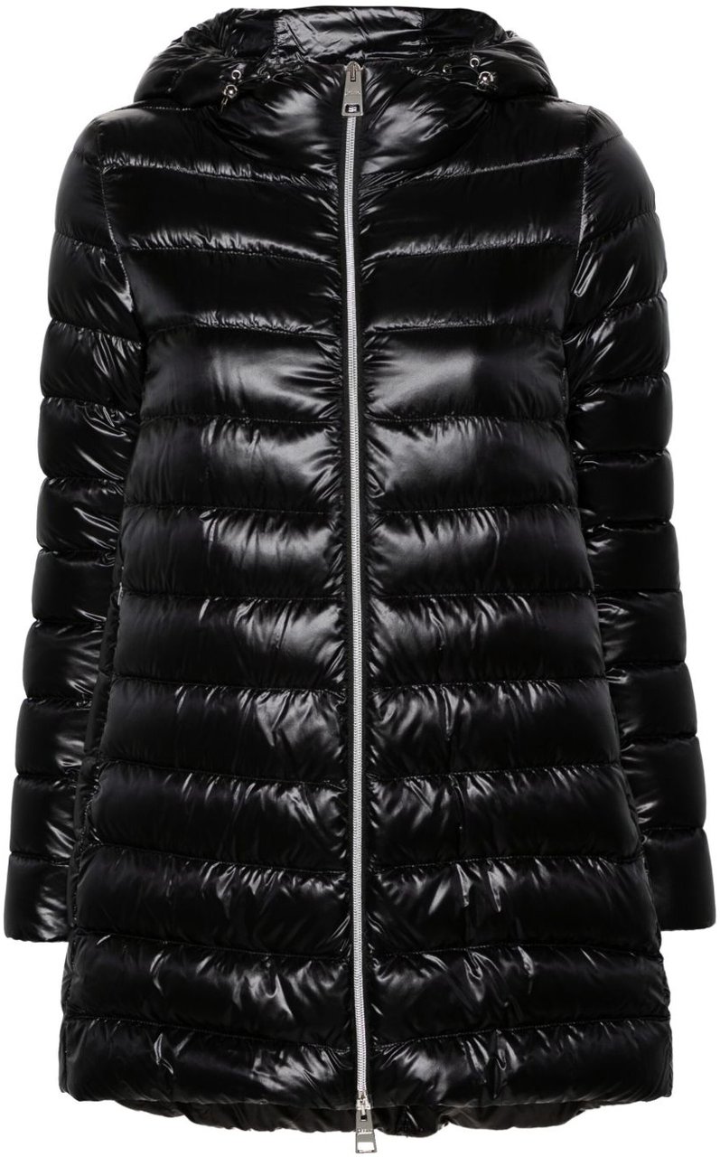 Herno Short down coat Zwart