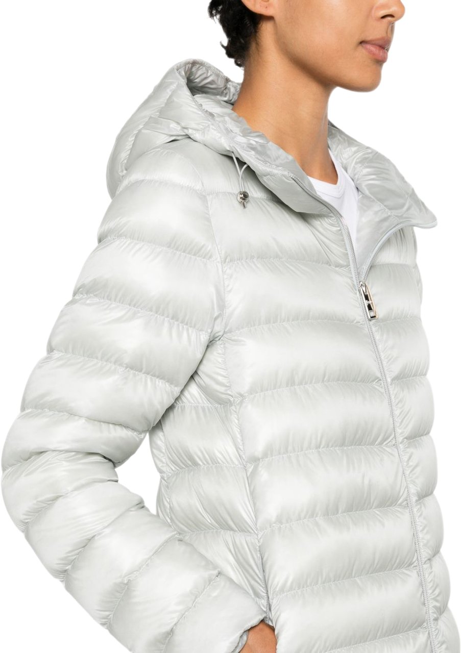 Herno Coats Grey Lichtgrijs