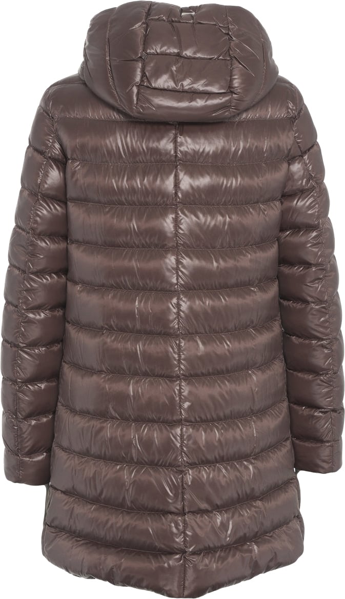 Herno Short down coat Bruin