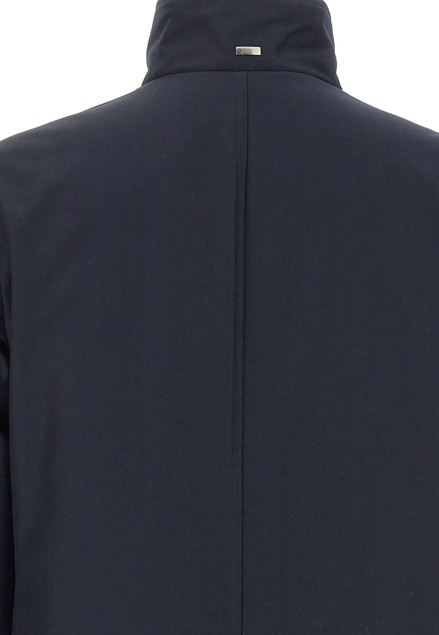 Herno Coats Blue Navy