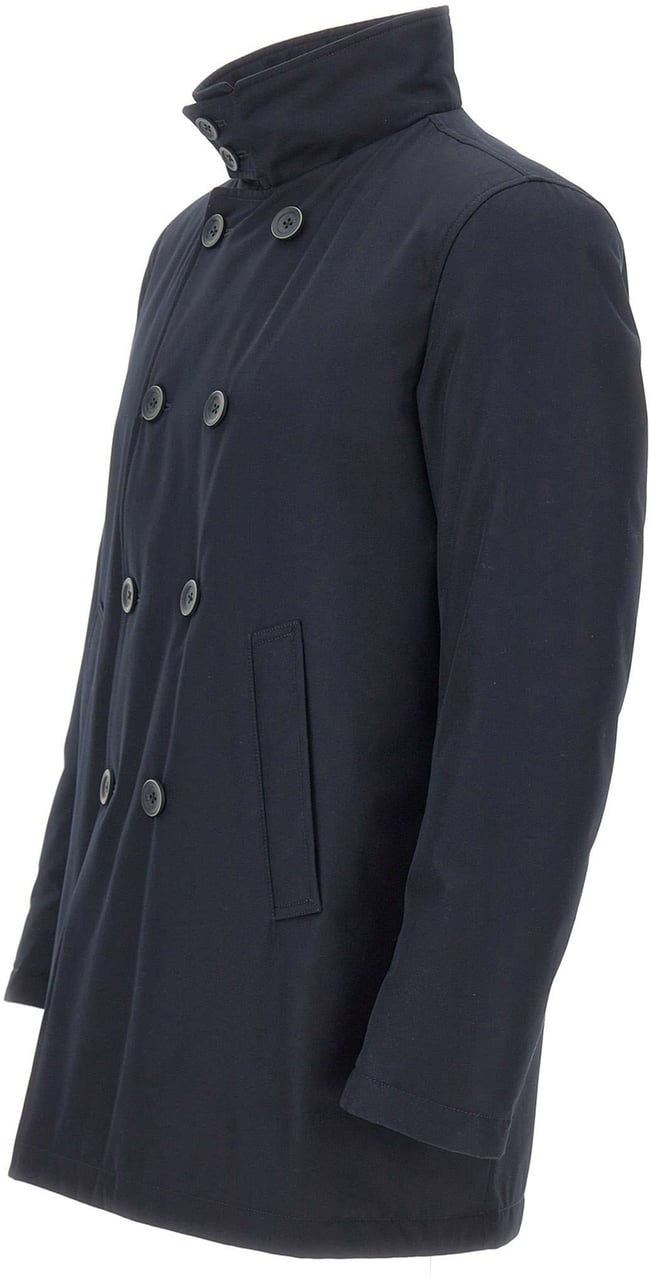 Herno Coats Blue Navy