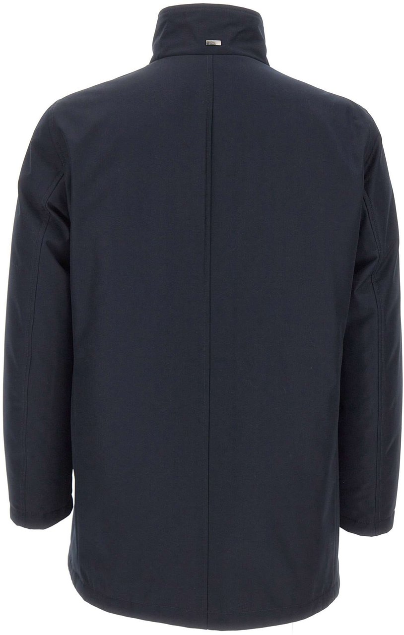 Herno Coats Blue Navy