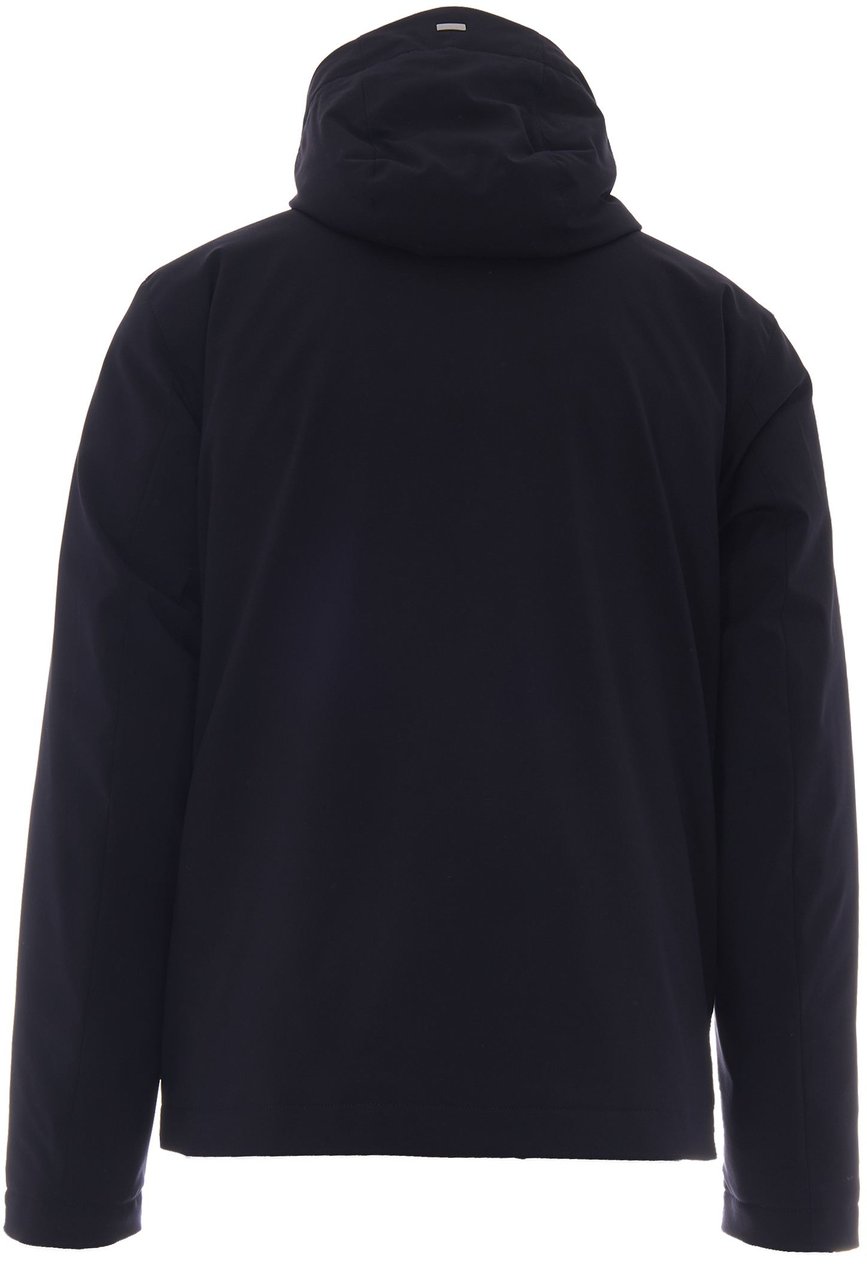 Herno Coats Blu Chiaro Navy