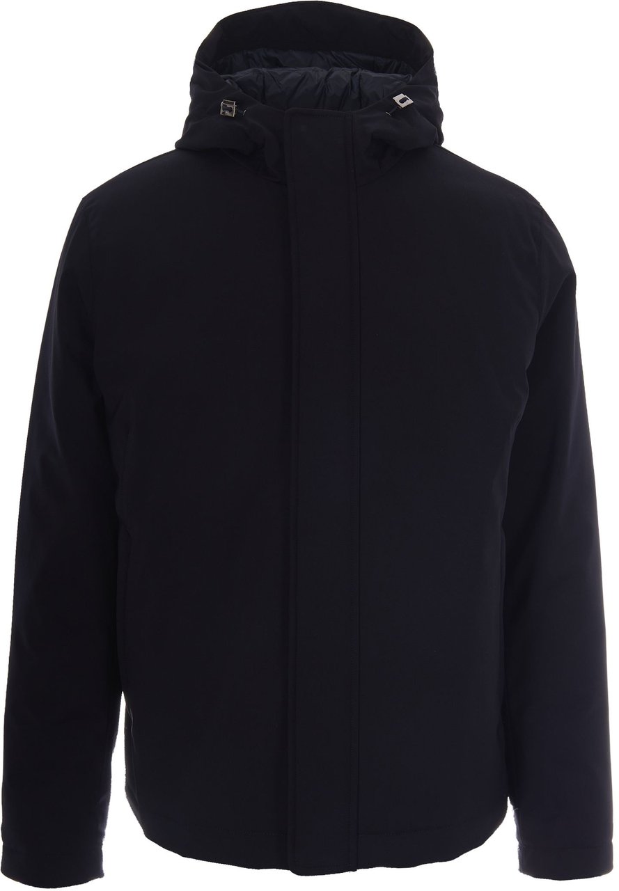Herno Coats Blu Chiaro Navy