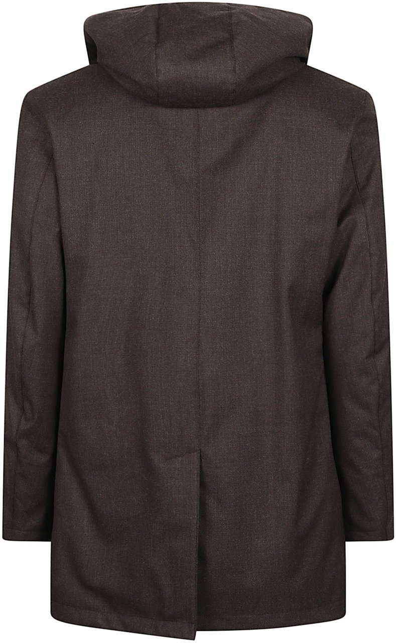 Herno Medium Down Jacket Brown Bruin