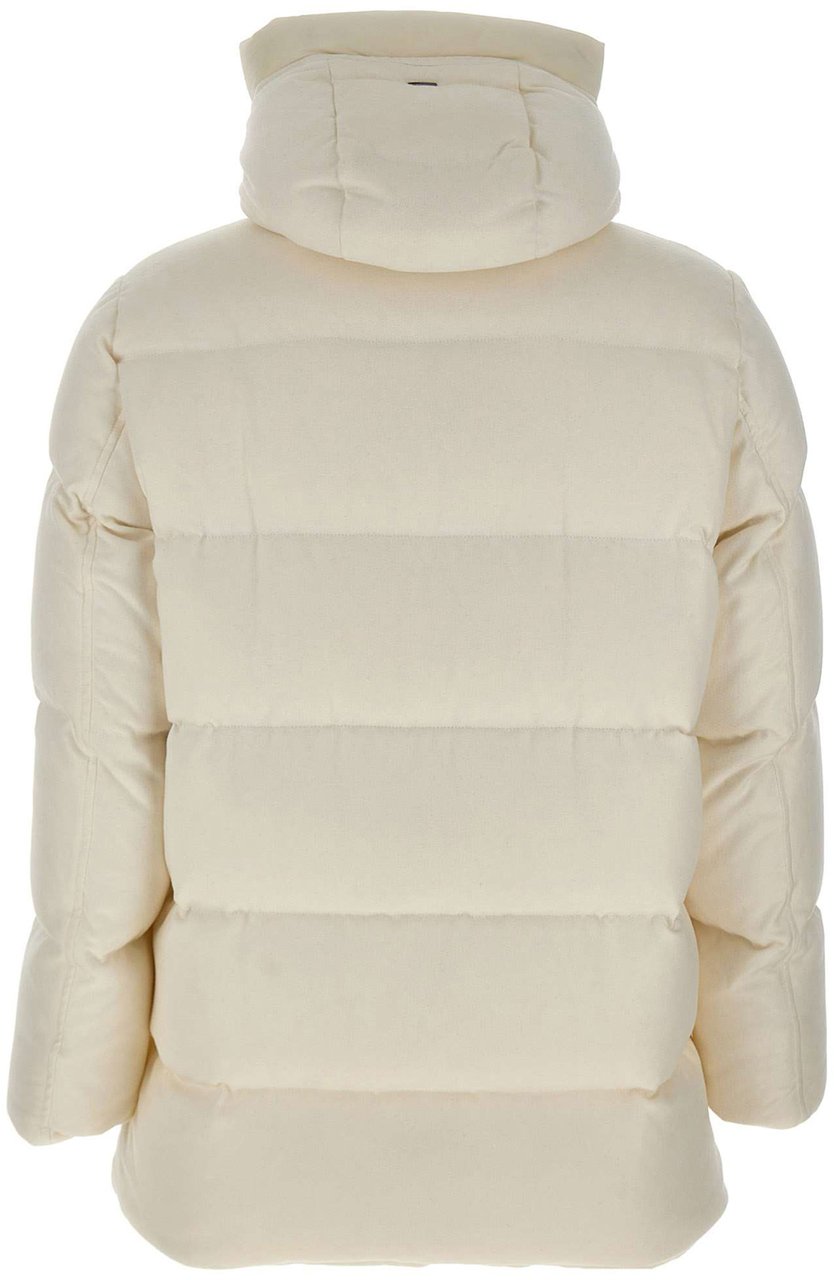 Herno Coats White Wit