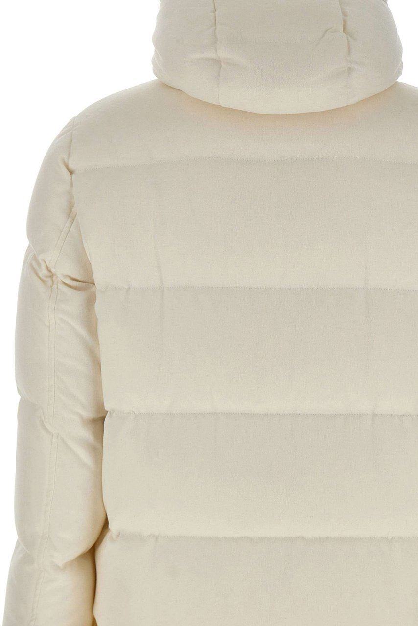 Herno Coats White Wit