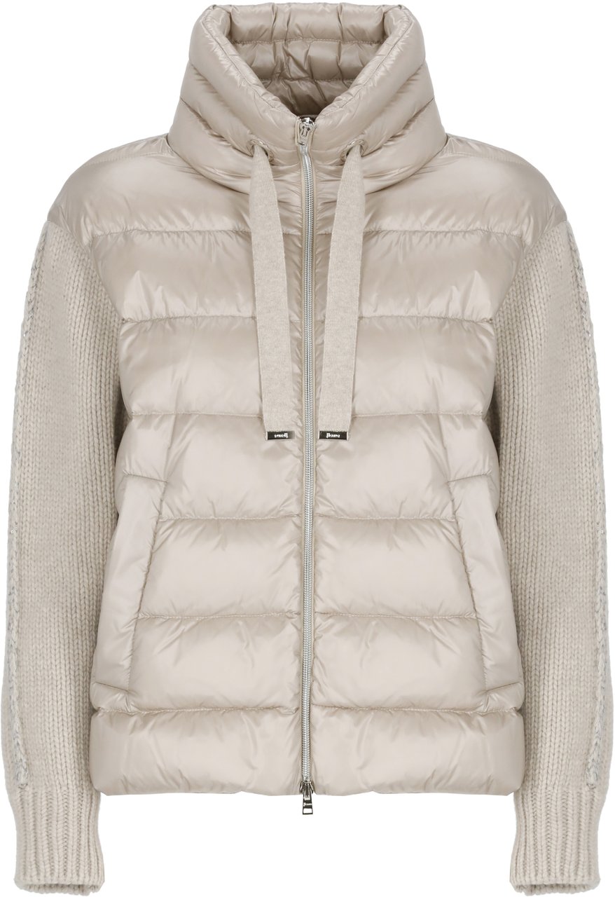 Herno Coats Beige Beige