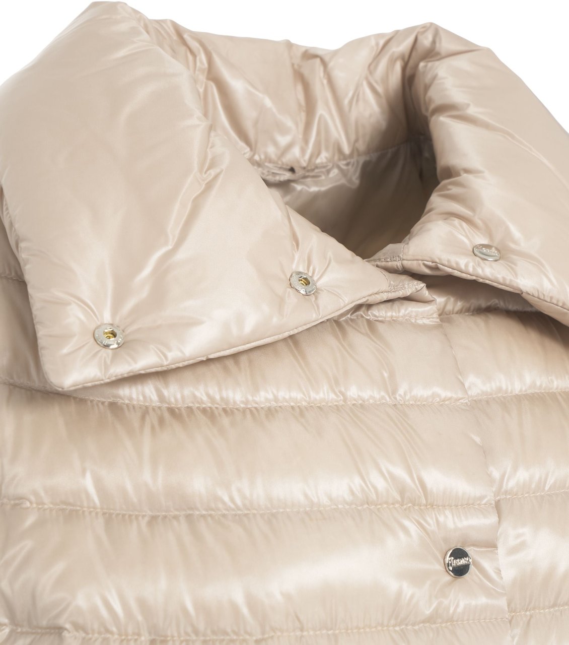 Herno Quilted down vest Beige