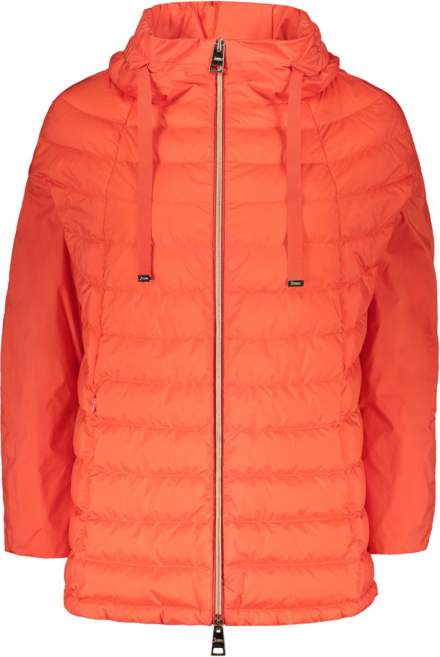 Herno Zipper down jacket Oranje