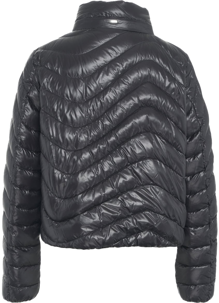 Herno Cropped down jacket Zwart