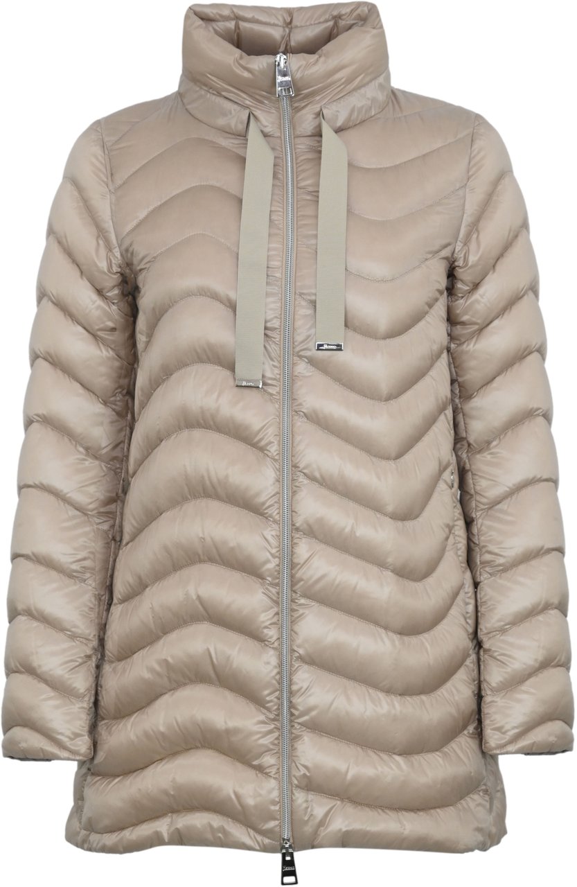 Herno Coats Chantilly Beige