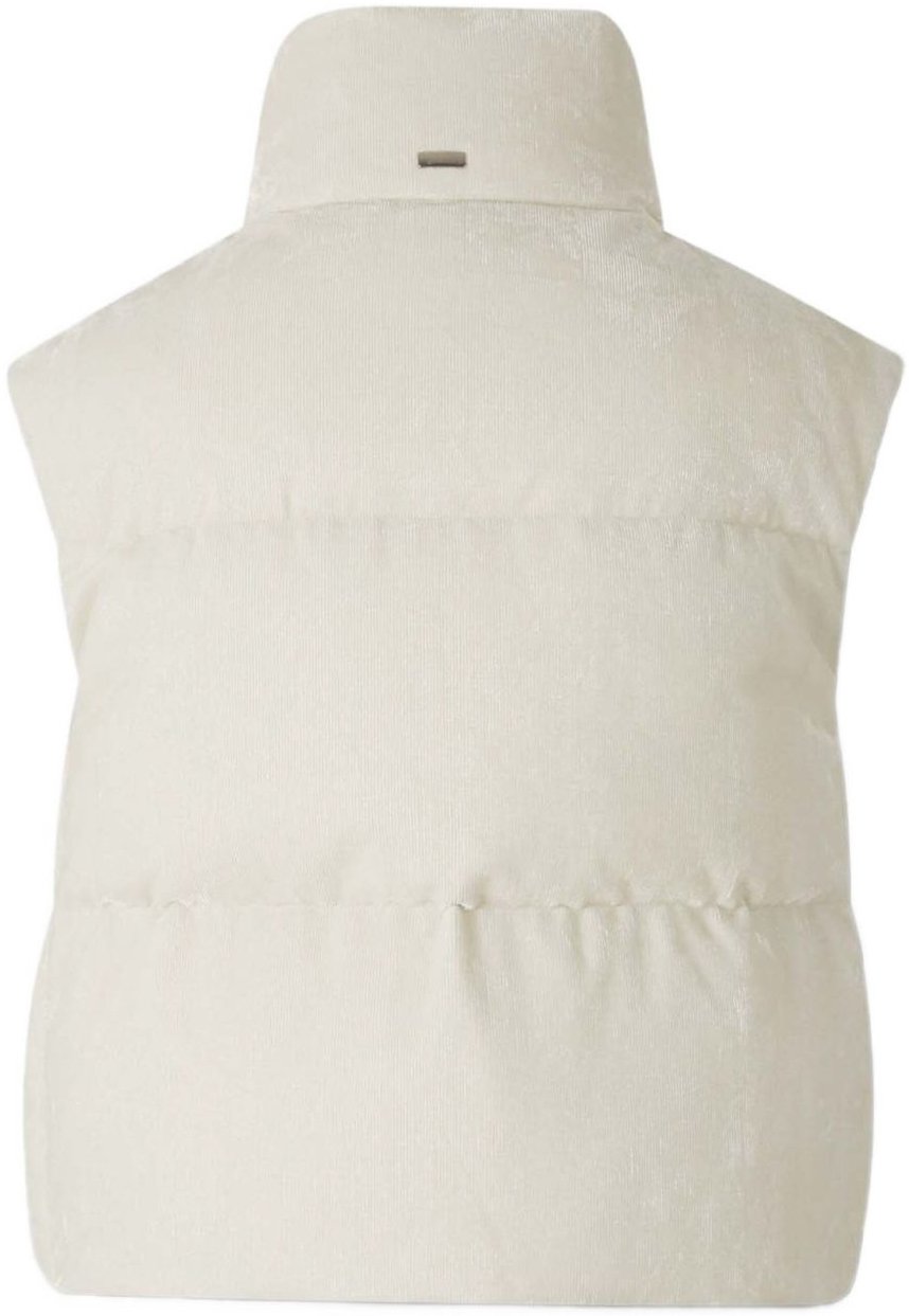 Herno Needlecord down vest Wit