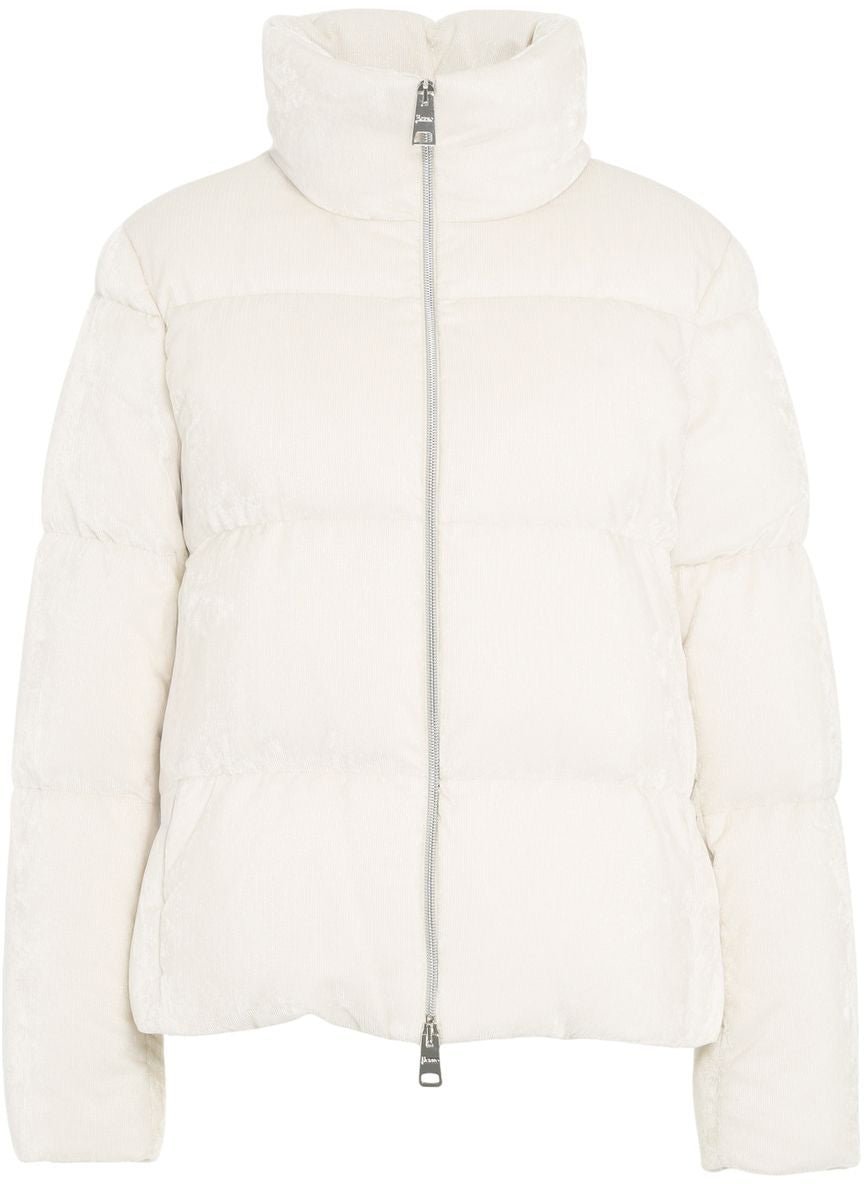 Herno Quilted down jacket Wit