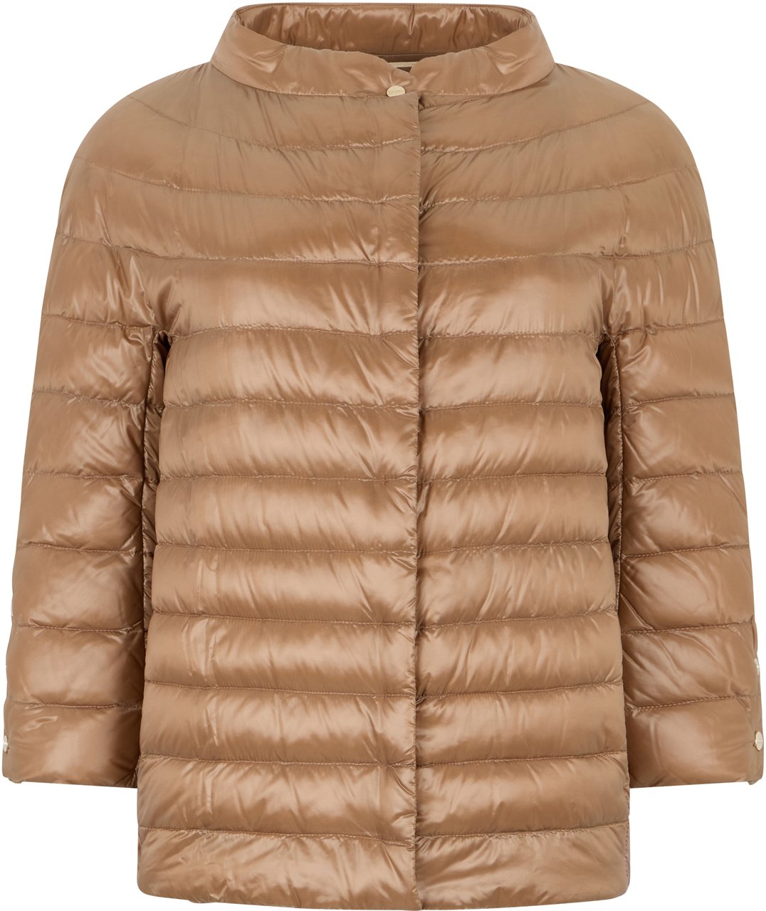Herno Brown winter jacket with versatile design Neutraal