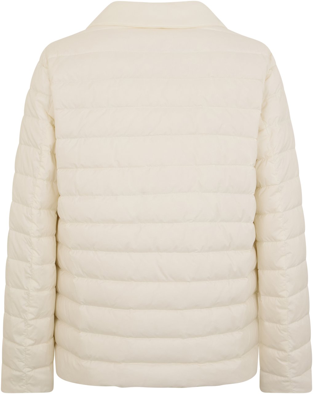 Herno Elegant down jacket in shades of off-white Wit