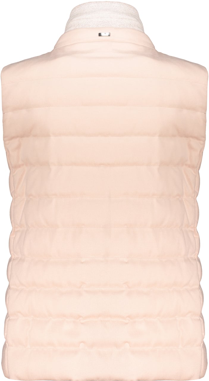 Herno Elegant sleeveless vest in light pink Roze