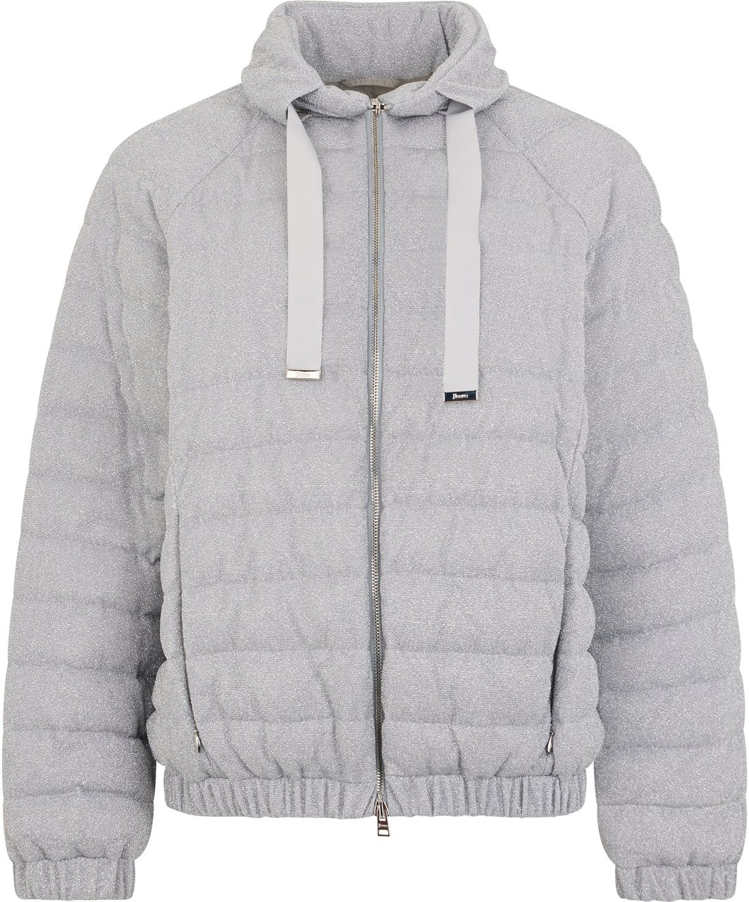 Herno Light gray padded jacket Grijs