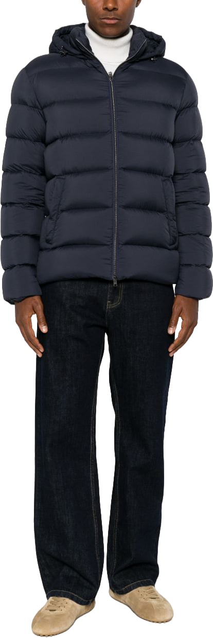 Herno Coats Navy Navy
