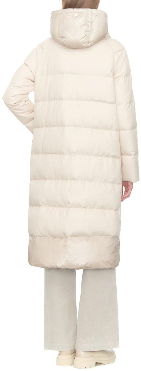 Herno HERNO Silk And Cashmere Padded Coat Wit