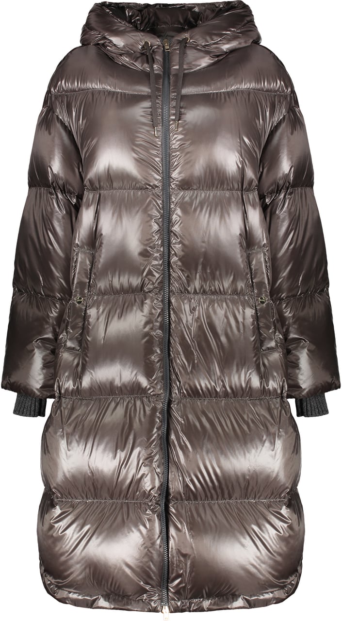 Herno Nylon down jacket Grijs