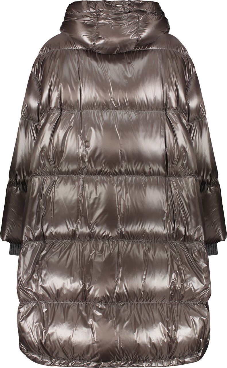 Herno Nylon down jacket Grijs