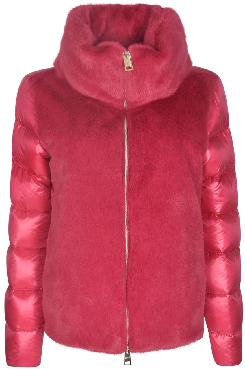 Herno HERNO High-neck Down Jacket Roze