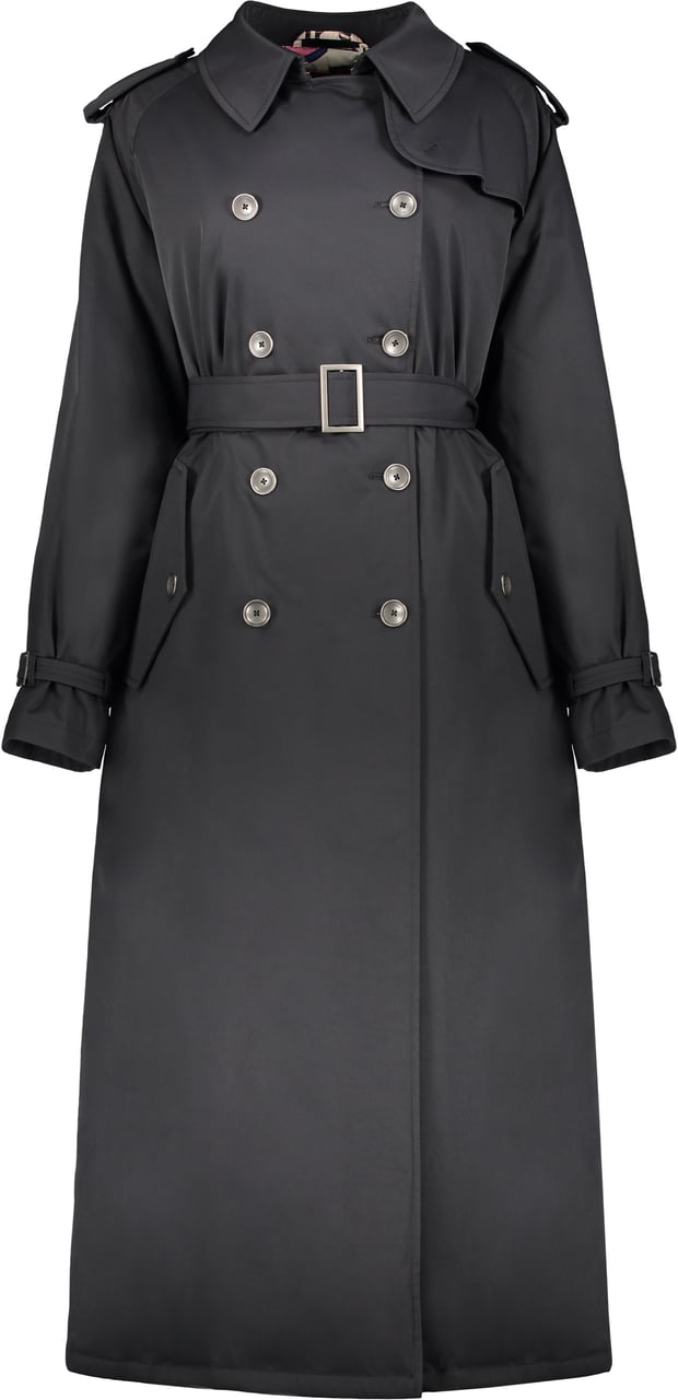 Herno Padded trench coat Zwart