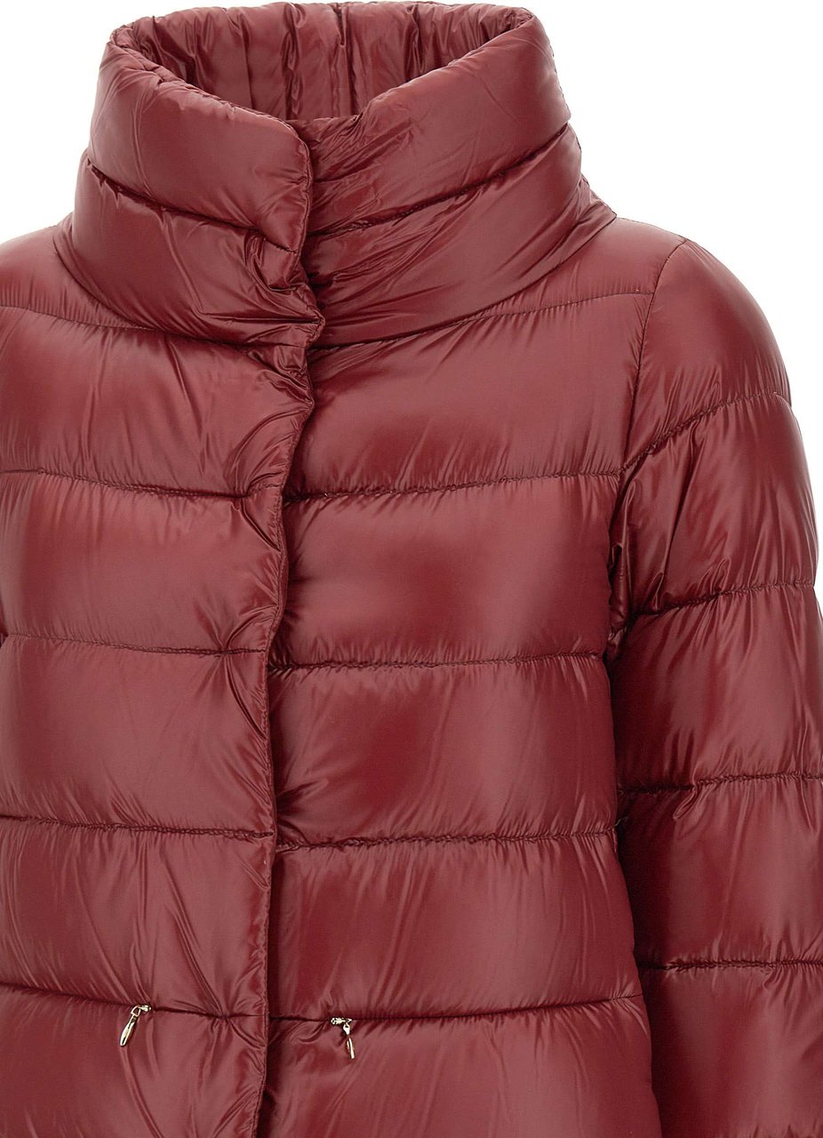 Herno Coats Red Maroon