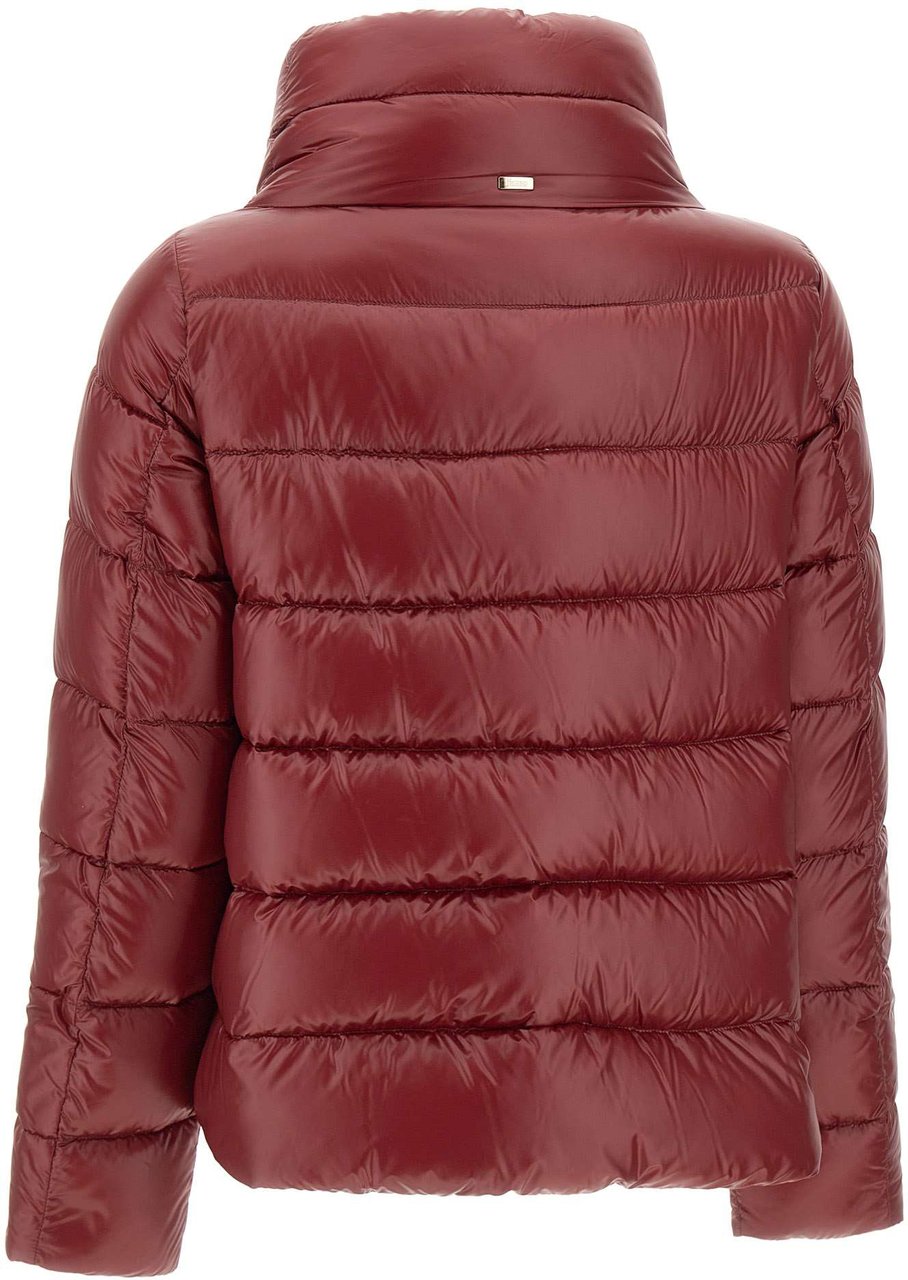 Herno Coats Red Maroon